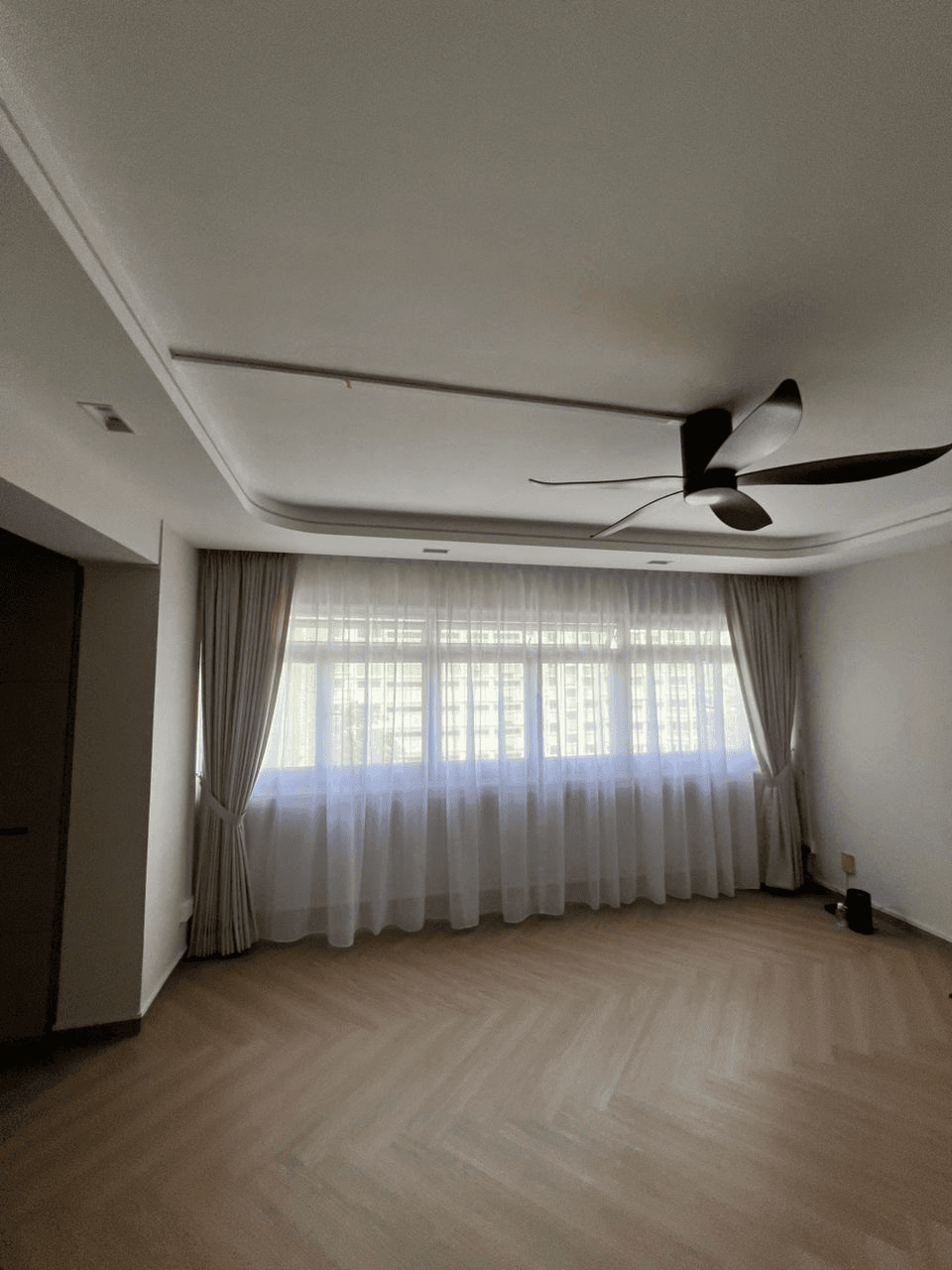 Day & Night curtains in a Yung An Road HDB flat